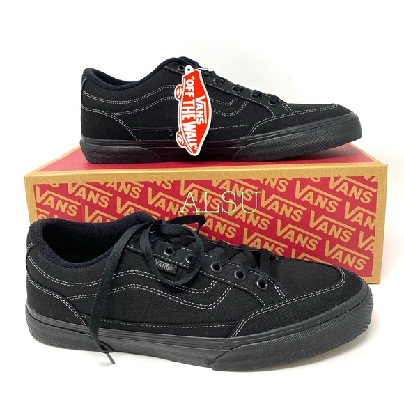 VANS SB Bearcat Men’s Canvas Black Sneakers All Sizes Shoes Classic VN000DT2186 - Picture 2 of 10